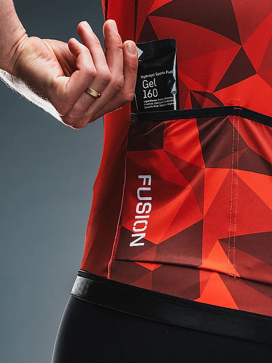 110668-Fusion-TEMPO-TWO-Cycling-Jersey-rust-Unisex-afbeelding-4