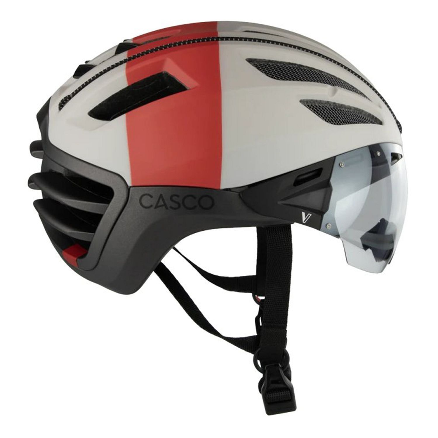 142174-Casco-SPEEDairo-Nitro-Silk-fietshelm-witgrijsrood-afbeelding-2