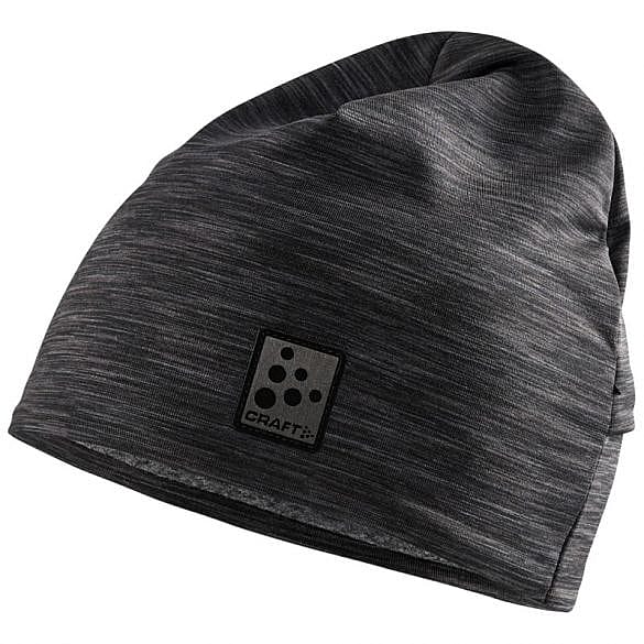 1907911-998000-Craft-Microfleece-ponytail-muts-zwart-melange-afbeelding-1