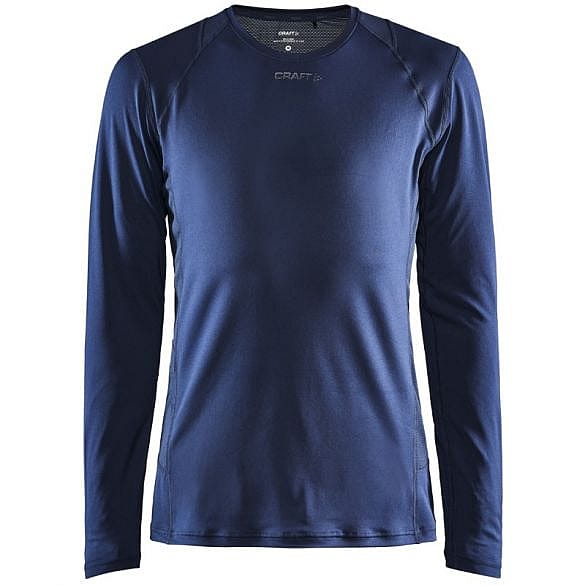 68123-Craft-Essence-slim-hardloopshirt-LS-donkerblauw-heren-afbeelding-1