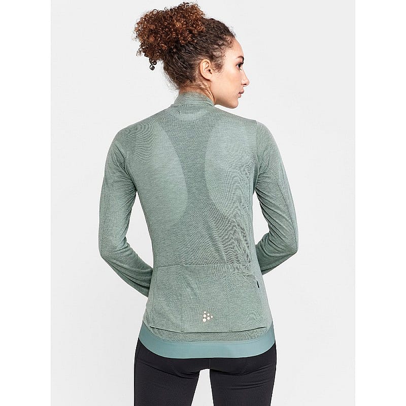 93722-Craft-Core-Bike-Essence-Wool-Jersey-lange-mouw-thyme-dames-afbeelding-4