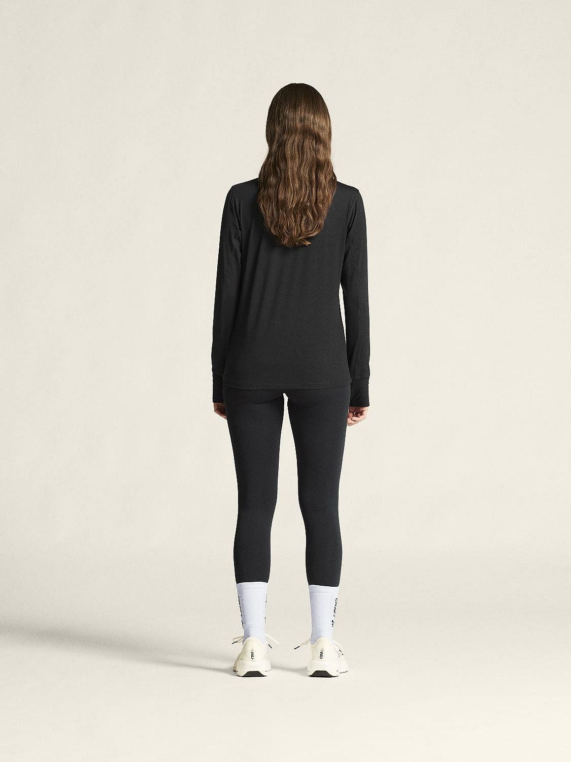 119378-Craft-Flow-Half-Zip-ondershirt-lange-mouw-zwart-dames-afbeelding-5