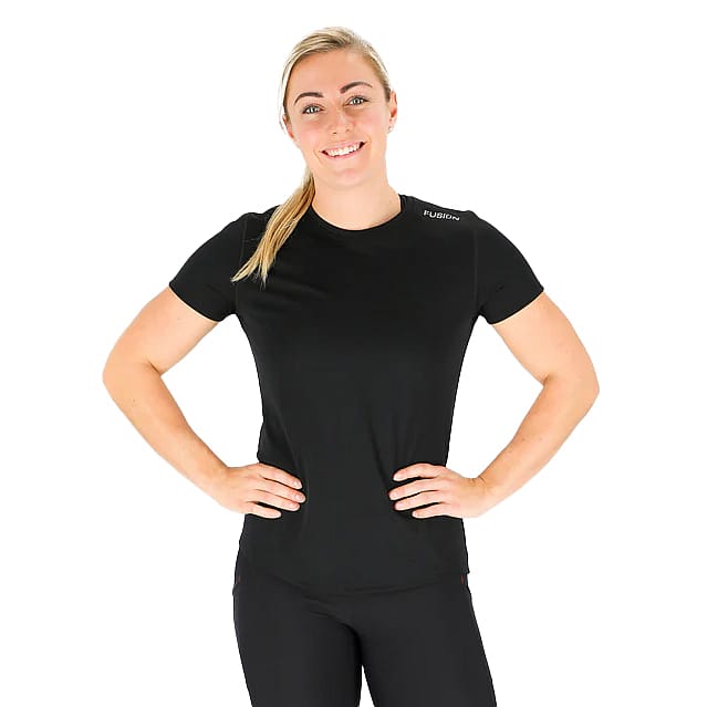 100166-Fusion-Nova-t-shirt-1.0-zwart-dames-afbeelding-1