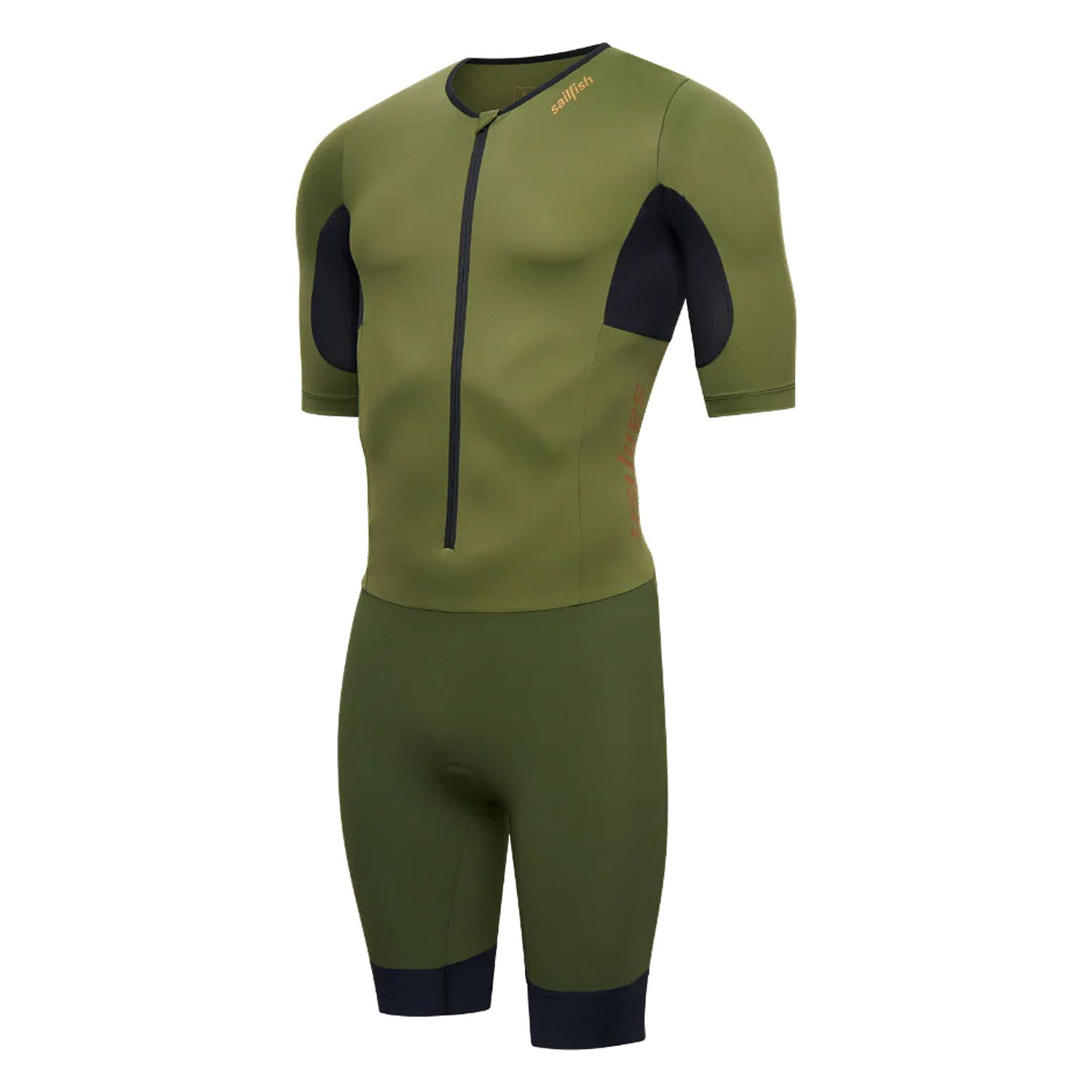 144098-Sailfish-Aerosuit-perform-2-trisuit-korte-mouw-groen-heren-afbeelding-2
