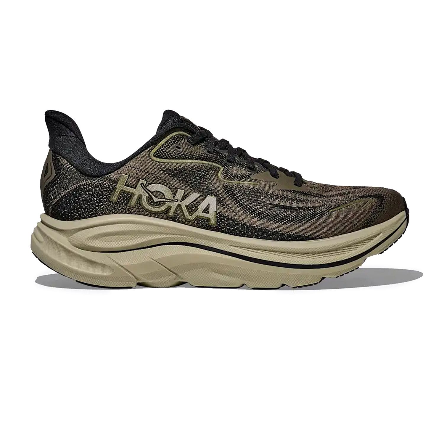 144119-Hoka-Clifton-10-hardloopschoenen-Dark-RoastBlack-heren-afbeelding-1