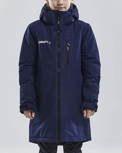 95769-Craft-Parkas-trainings-jas-blauw-junior-afbeelding-2