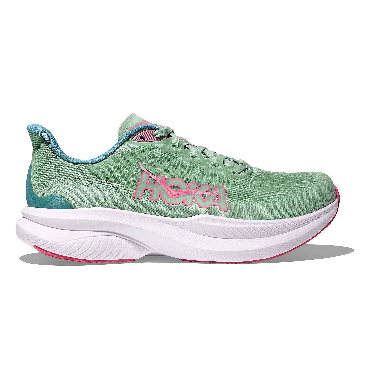 117556-Hoka-Mach-6-hardloopschoenen-JadeiteAlpine-Blue-dames-afbeelding-1