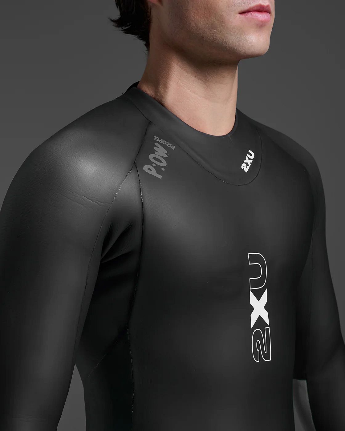 113402-2XU-Propel-Openwater-Wetsuit-BlackBright-Green-Heren-afbeelding-5