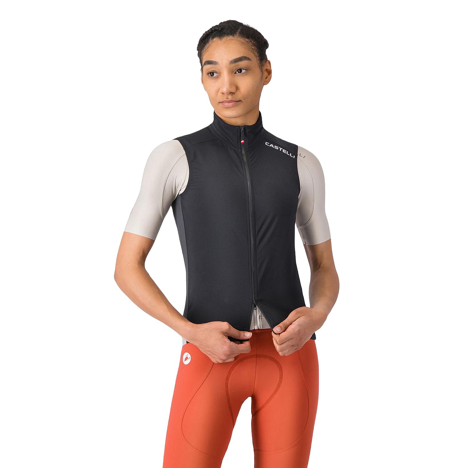 141095-Castelli-espresso-2-w-vest-black-dames-afbeelding-1