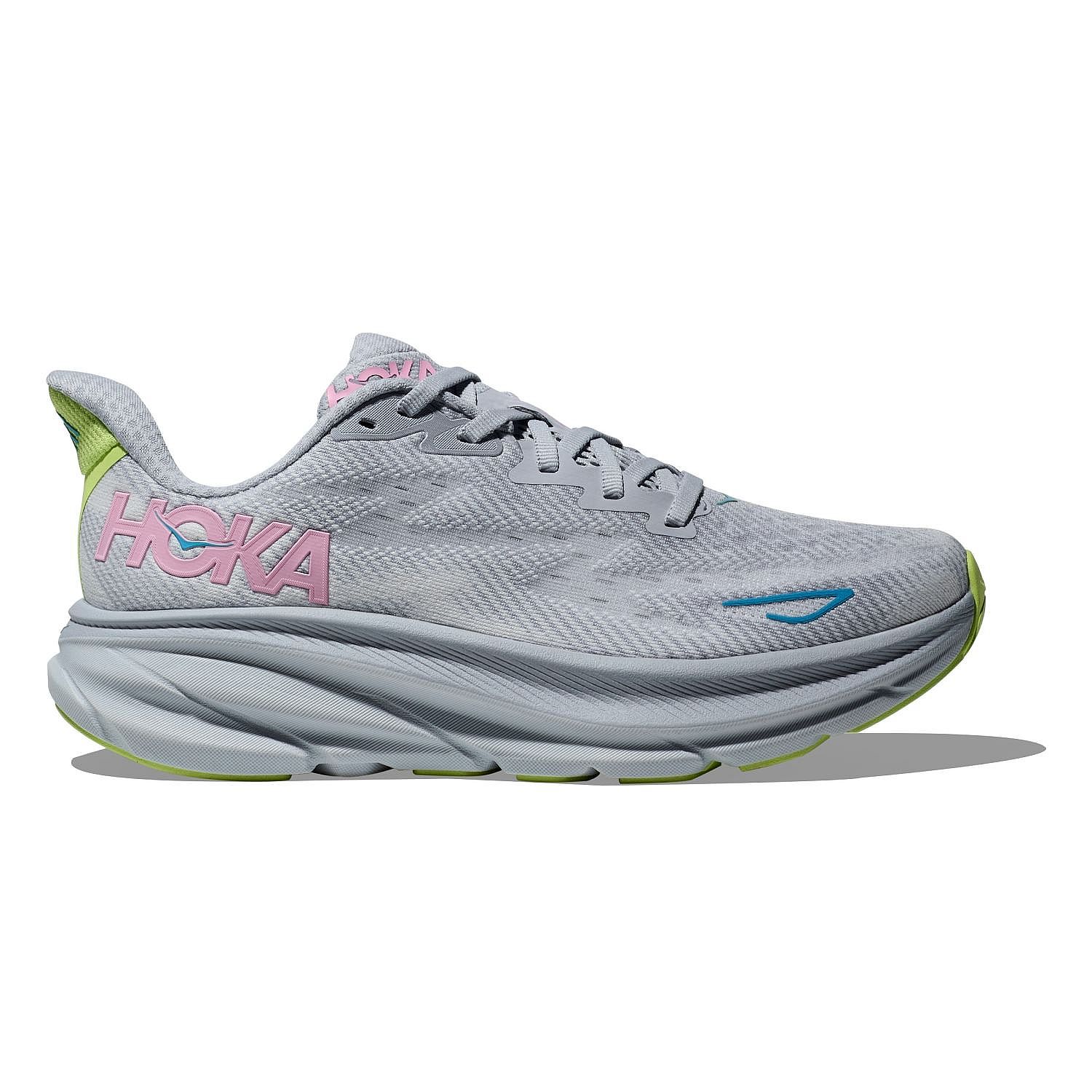 100555-Hoka-Clifton-9-hardloopschoenen-grijsroze-dames-afbeelding-1