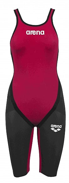 27196-Arena-Powerskin-Carbon-Flex-FBSLO-Badpak-dames-roodzwart-afbeelding-1