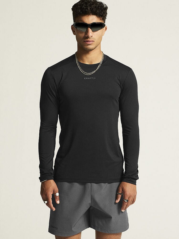 115320-Craft-ADV-Essence-2-hardloopshirt-lange-mouw-zwart-heren-afbeelding-2