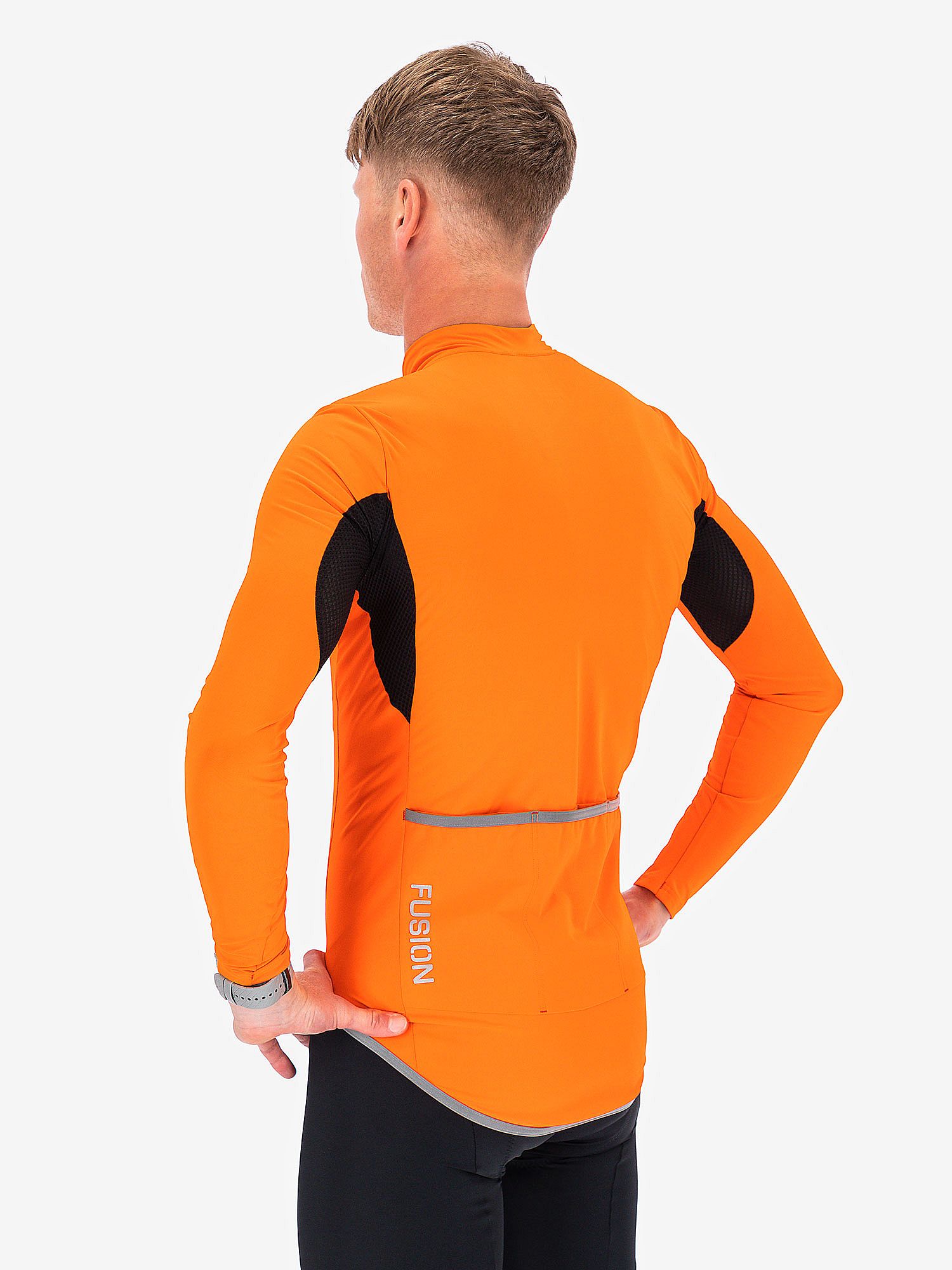88602-Fusion-SLi-Cycling-Jacket-oranje-Unisex-afbeelding-2