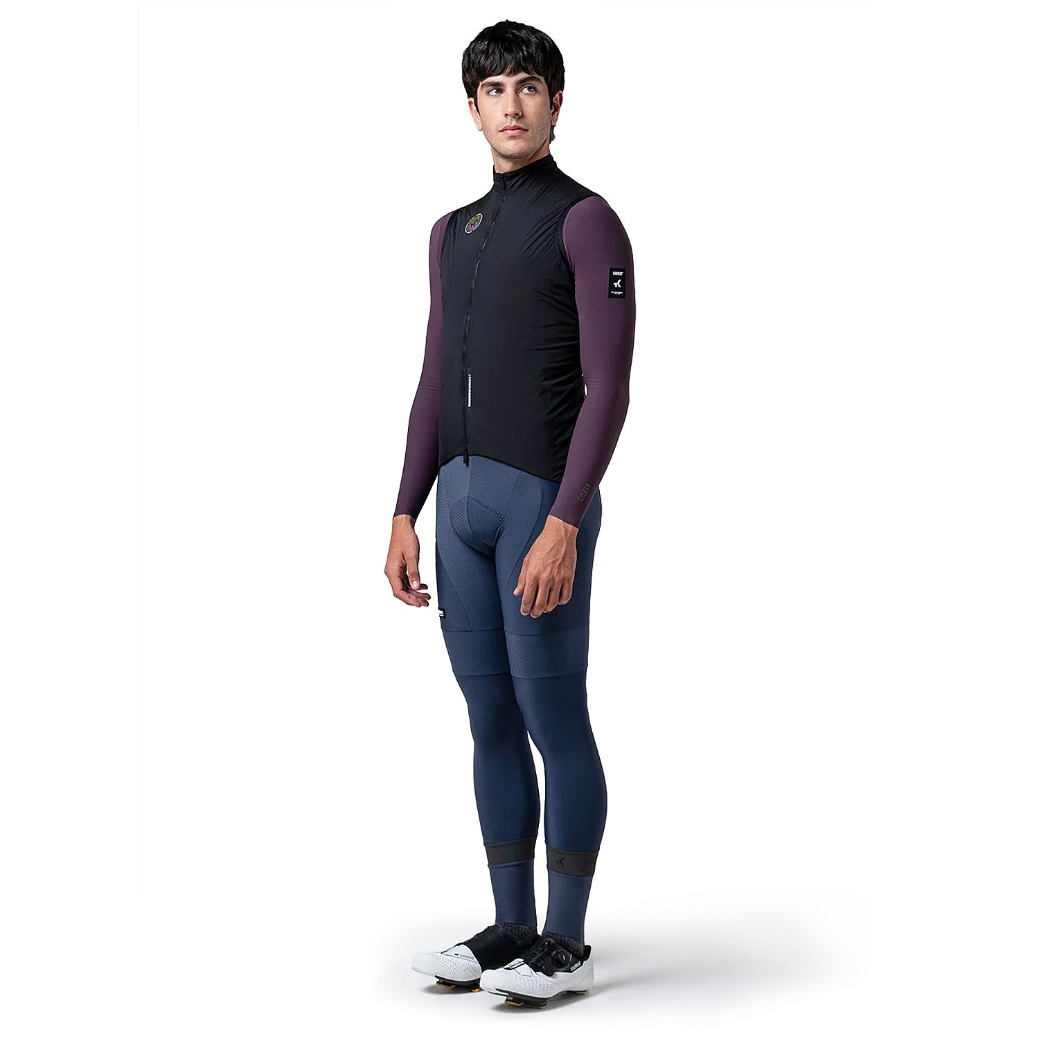 10-04-029-002-Gobik-Eminent-2.0-Royal-Black-fietsvest-unisex-afbeelding-1