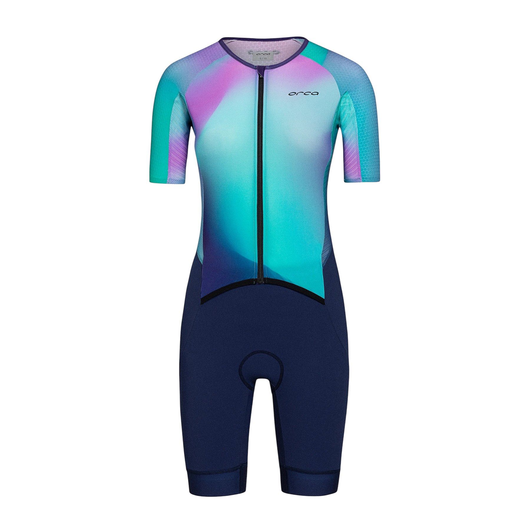 140120-Orca-Athlex-Aero-Race-Suit-V2-korte-mouw-dames-blauwgroen-afbeelding-1