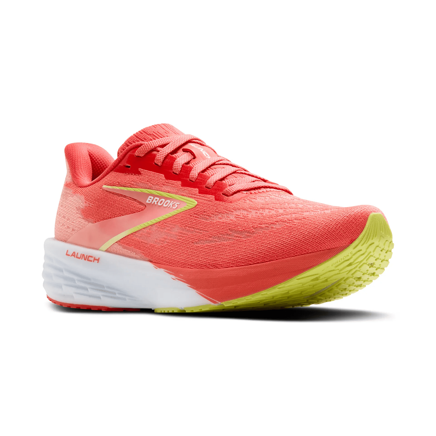 109901-Brooks-launch-11-hardloopschoenen-coralprimrosewhite-dames-afbeelding-2