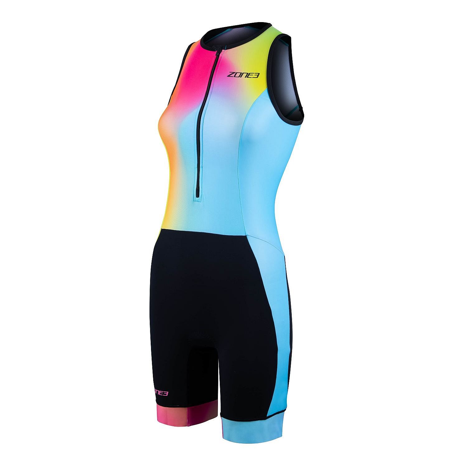 110923-Zone3-Activate-plus-mouwloos-trisuit-neonzwart-dames-afbeelding-1