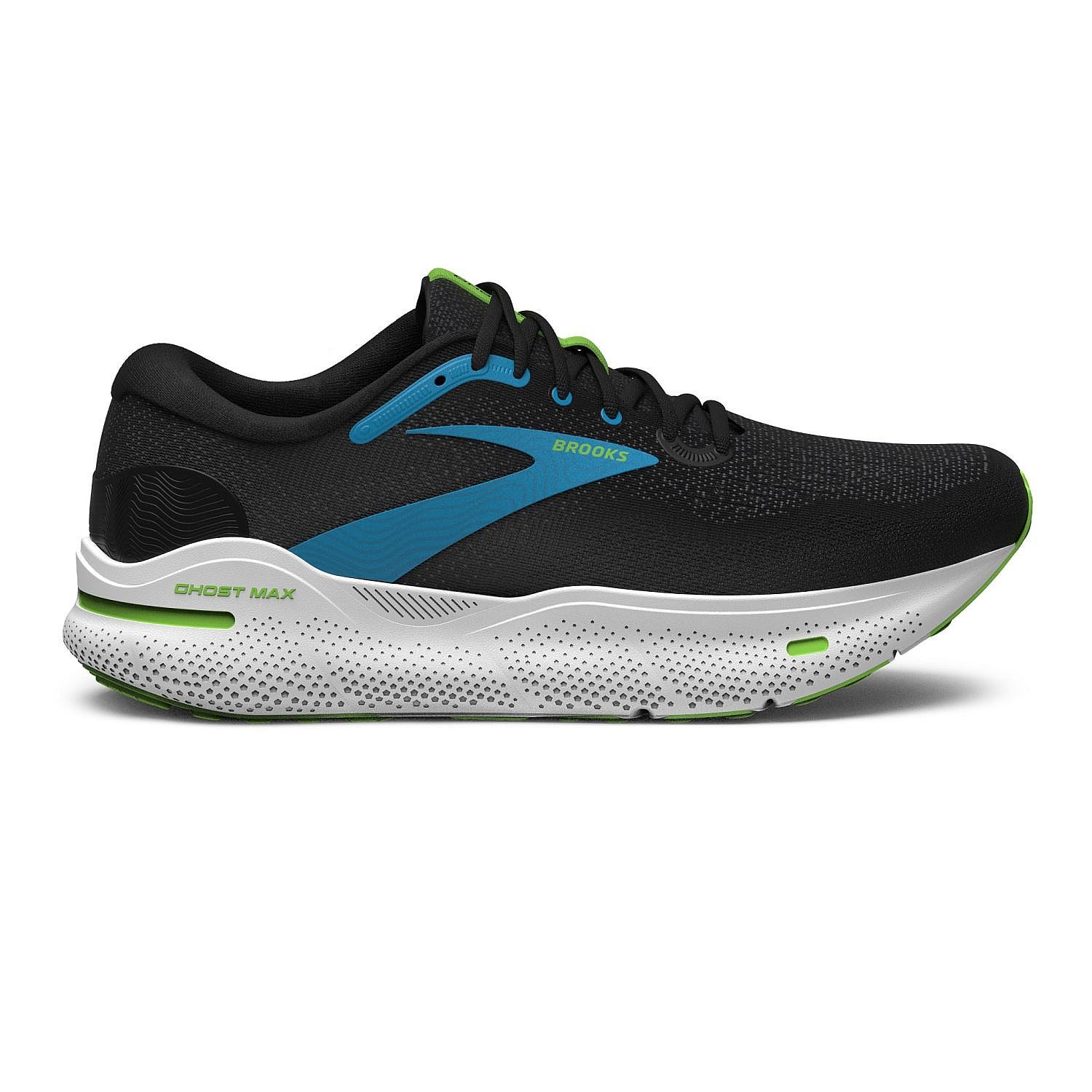 96750-Brooks-Ghost-Max-hardloopschoenen-zwartblauw-heren-afbeelding-2