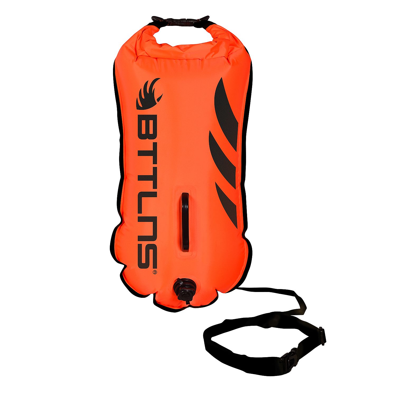 100008-BTTLNS-Kronos-2.0-rugtas-zwemboei-28-liter-oranje-afbeelding-2