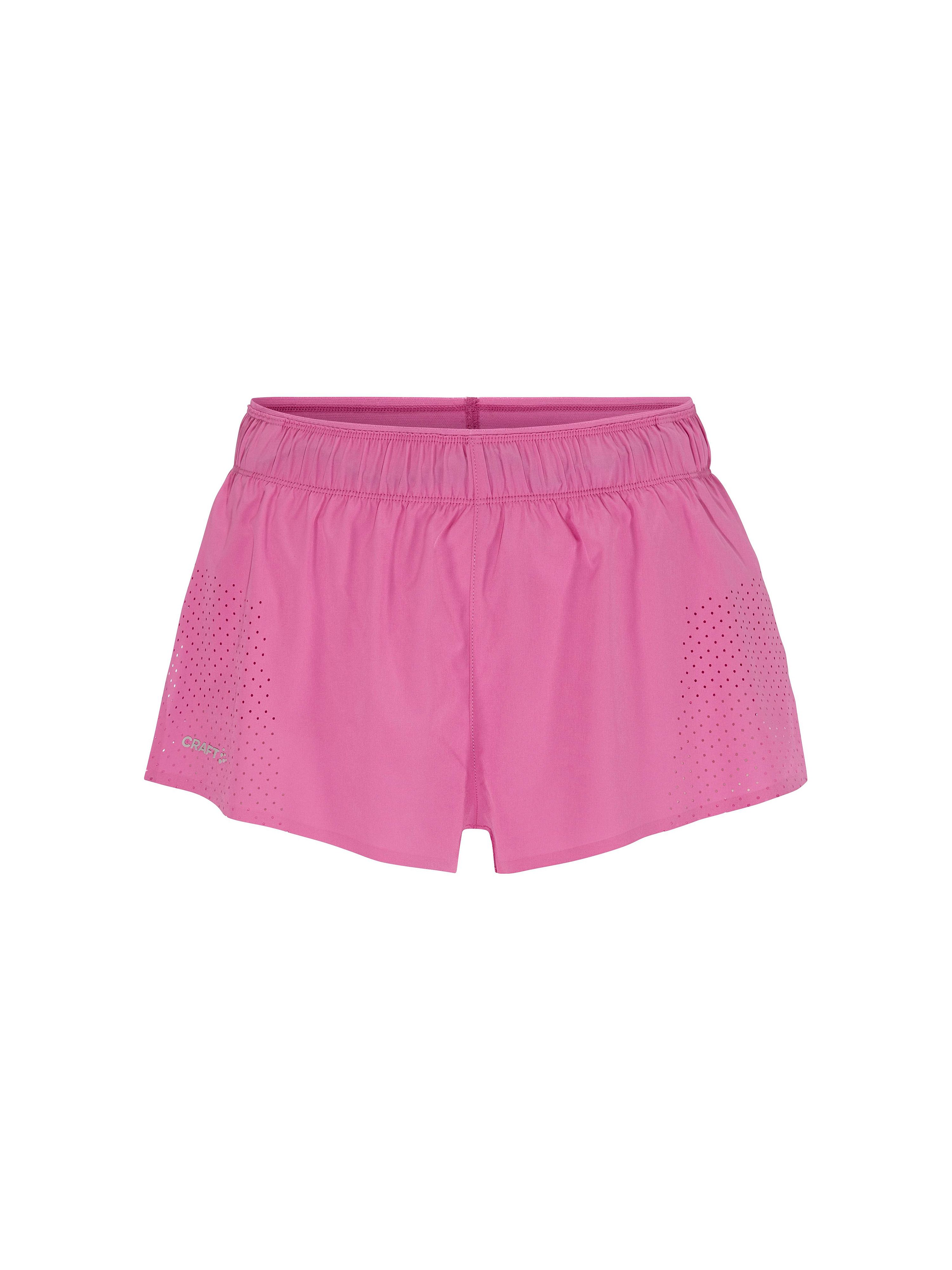 142709-Craft-race-day-split-2-hardloopbroek-kort-dames-magenta-afbeelding-1