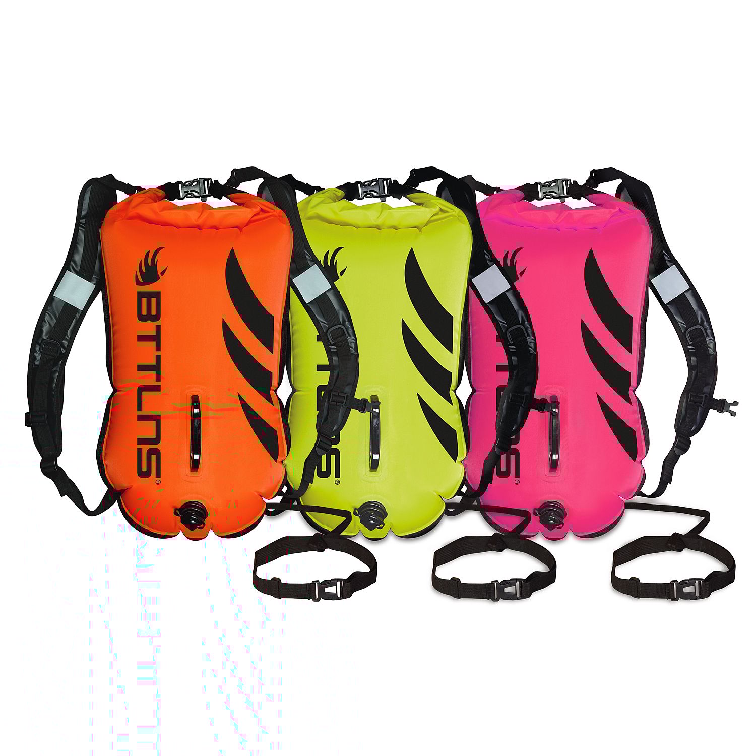 100011-BTTLNS-Tethys-2.0-rugtas-zwemboei-35-liter-oranje-afbeelding-4