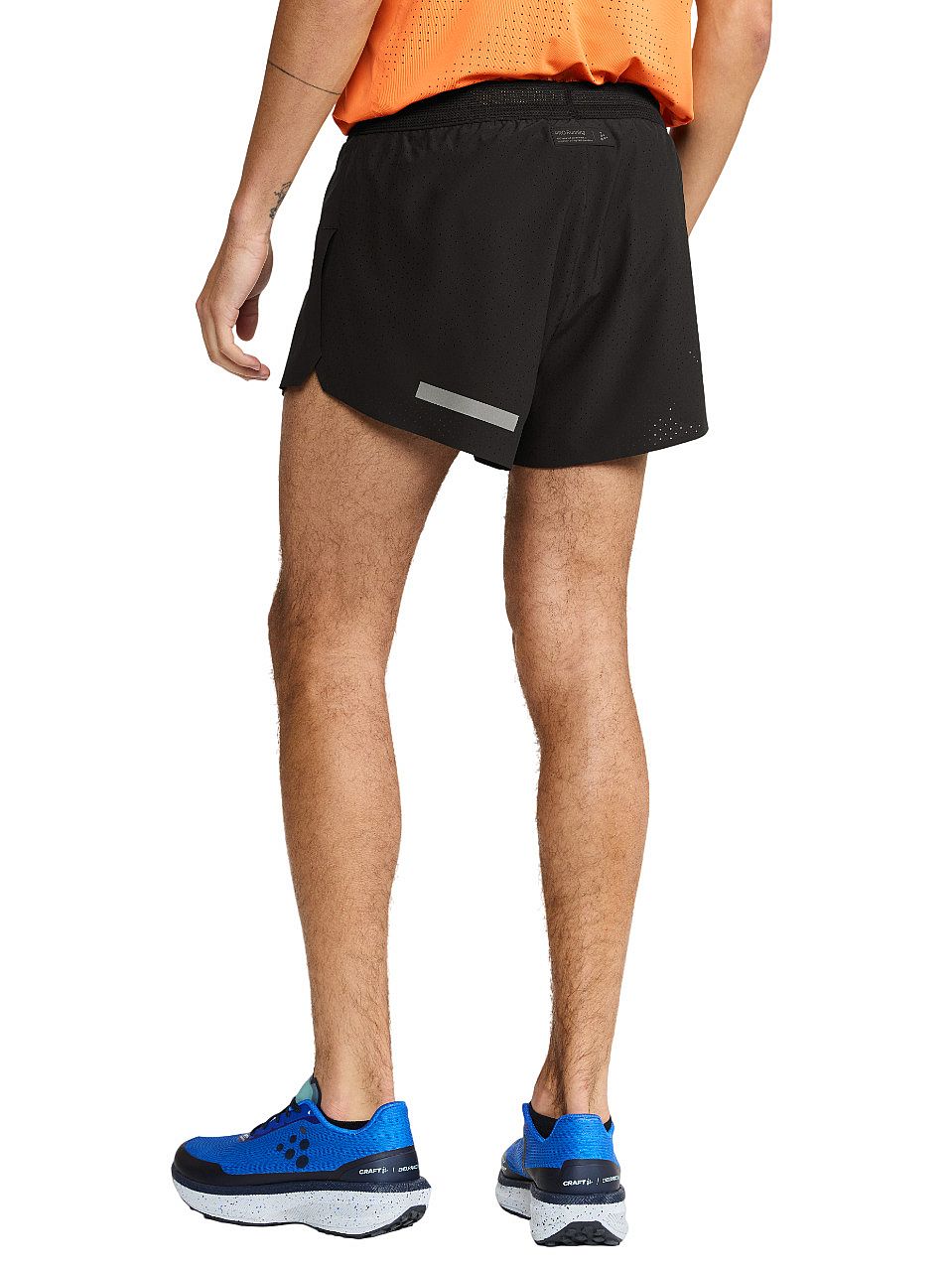 114707-Craft-PRO-Hypervent-Split-hardloopbroek-kort-2-zwart-heren-afbeelding-3