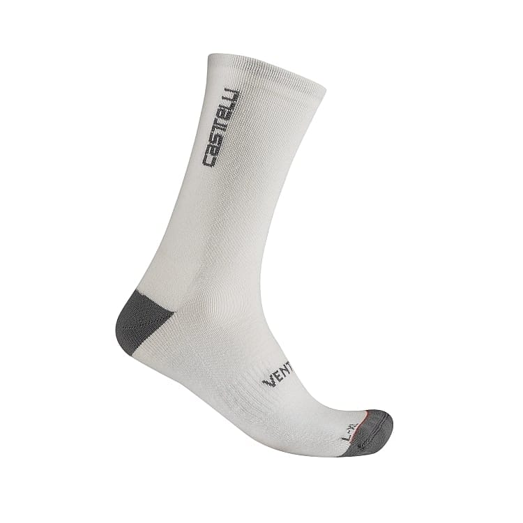 119615-Castelli-Venti-soft-merino-sock-wit-unisex-afbeelding-1