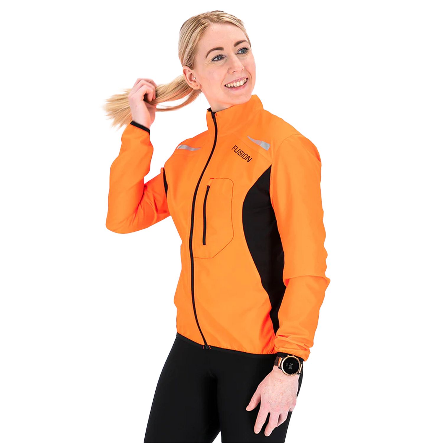 0036-ORA-Fusion-S1-Run-Jacket-oranje-dames-afbeelding-1