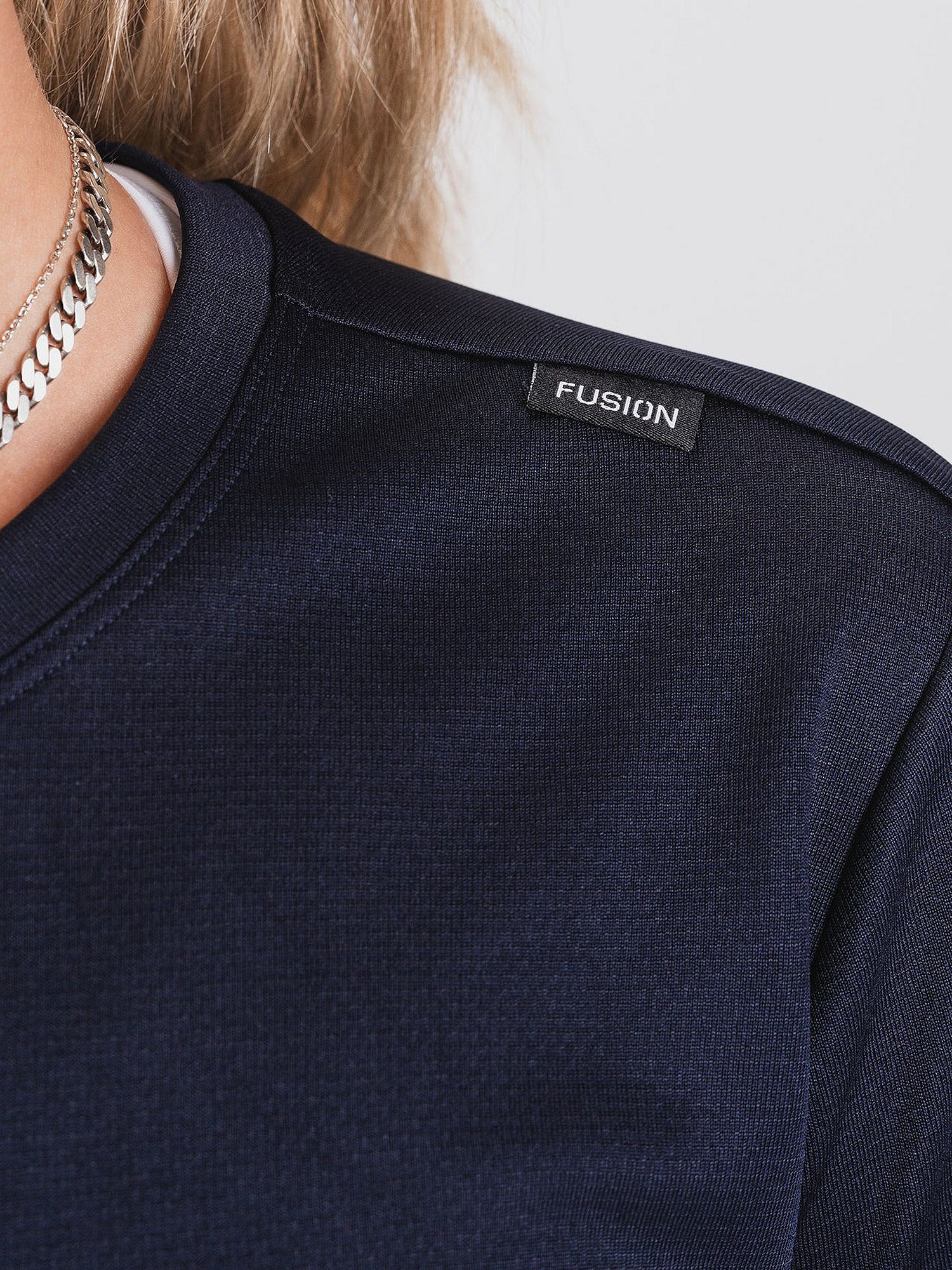 144518-Fusion-Tempo-Two-Run-T-shirt-dames-donkerblauw-afbeelding-3