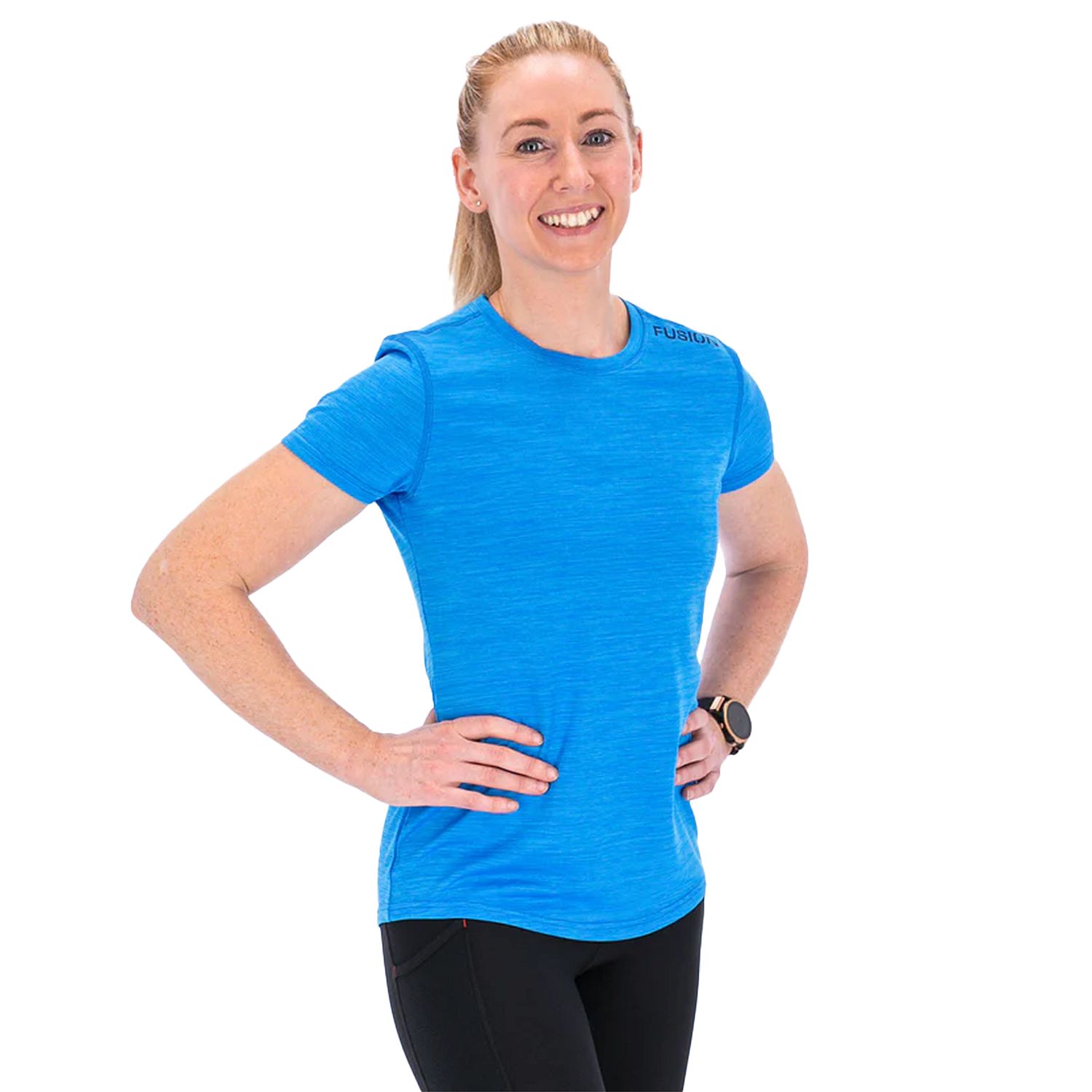 94819-Fusion-C3-T-shirt-blauw-dames-afbeelding-1