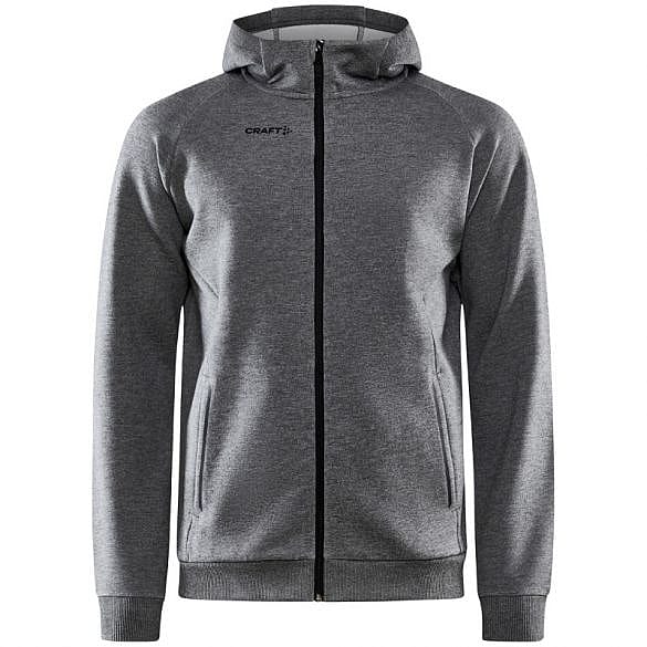72984-Craft-Core-Soul-zip-vrijetijdsvest-met-capuchon-donkergrijs-heren-afbeelding-1