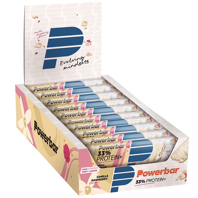 21377-Powerbar-Protein-plus-33-bar-vanille-framboos-10-x-90-gram-afbeelding-1