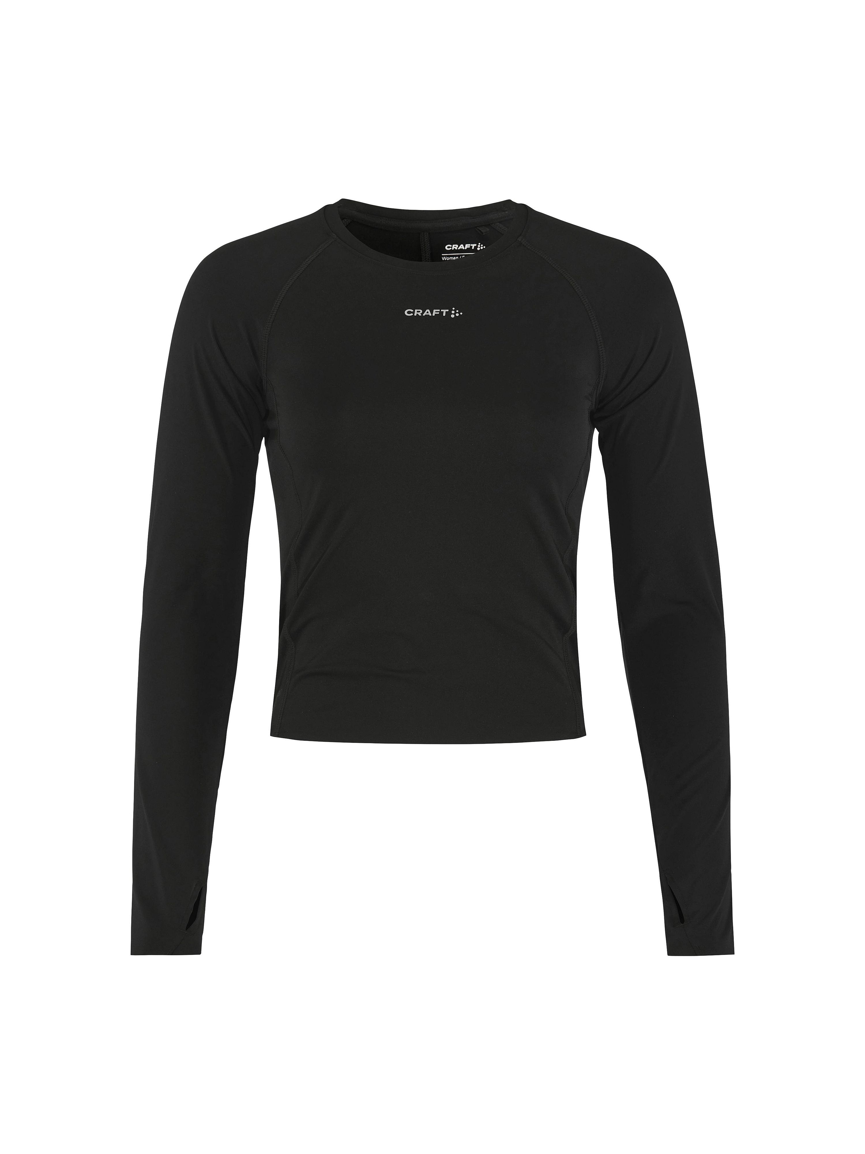 142633-Craft-hypervent-tight-hardloopshirt-lange-mouw-dames-black-afbeelding-1