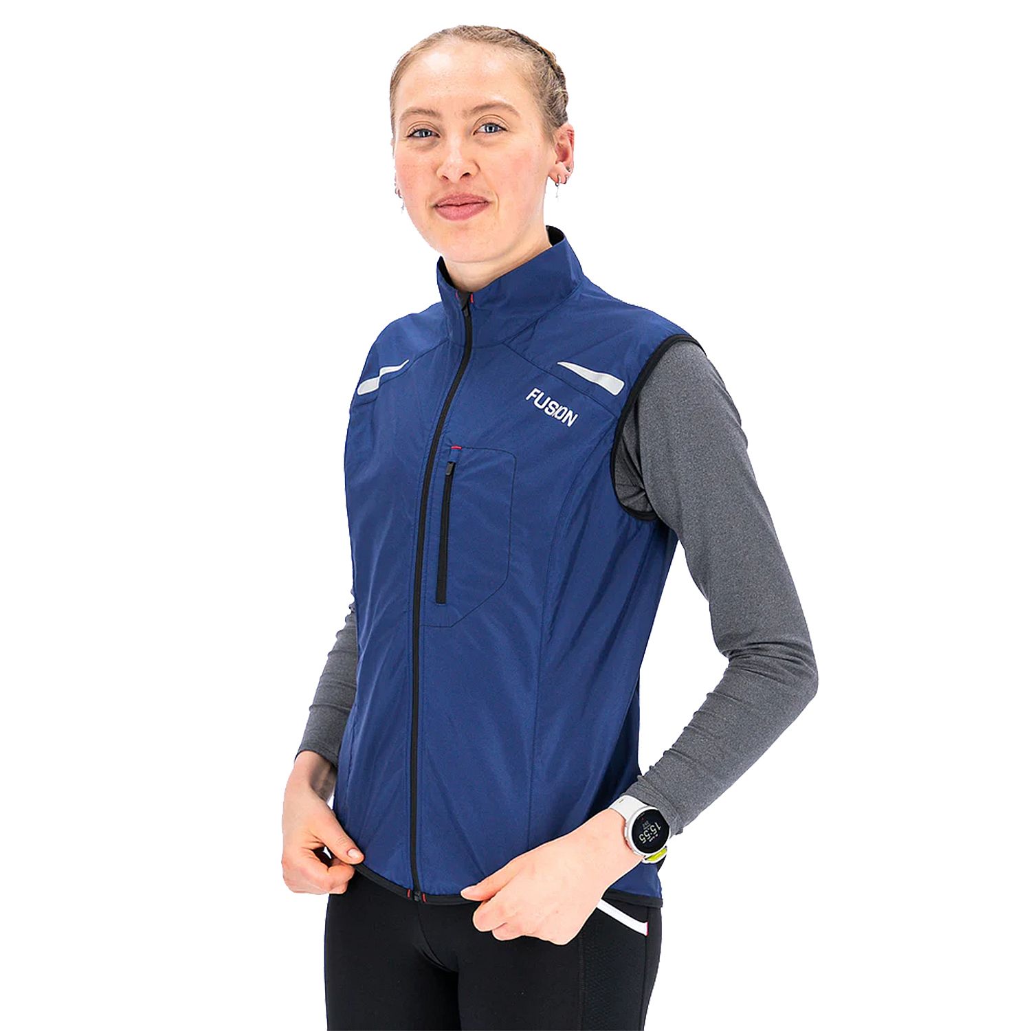 88442-Fusion-S1-Run-Vest-donkerblauw-dames-afbeelding-1