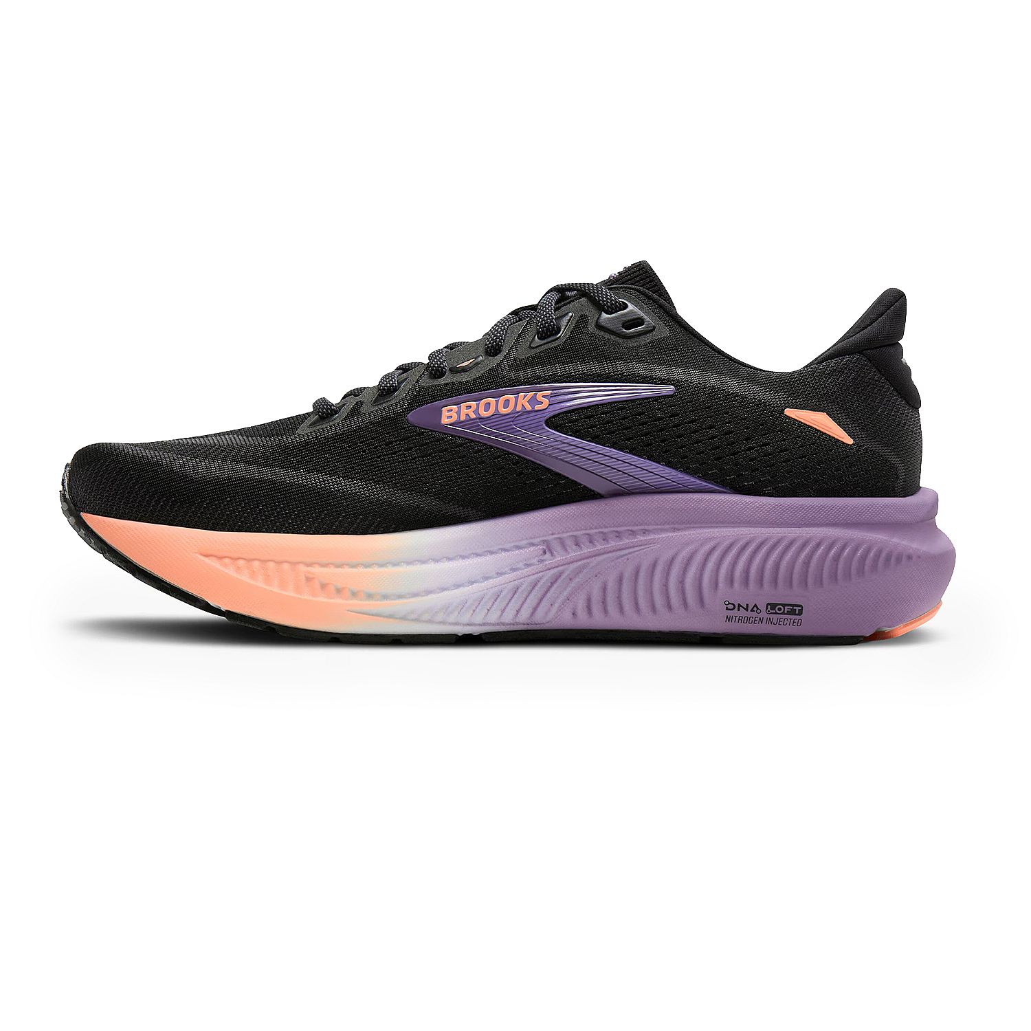 145202-Brooks-Ghost-18-hardloopschoenen-BlackMulled-GrapePeach-dames-afbeelding-5