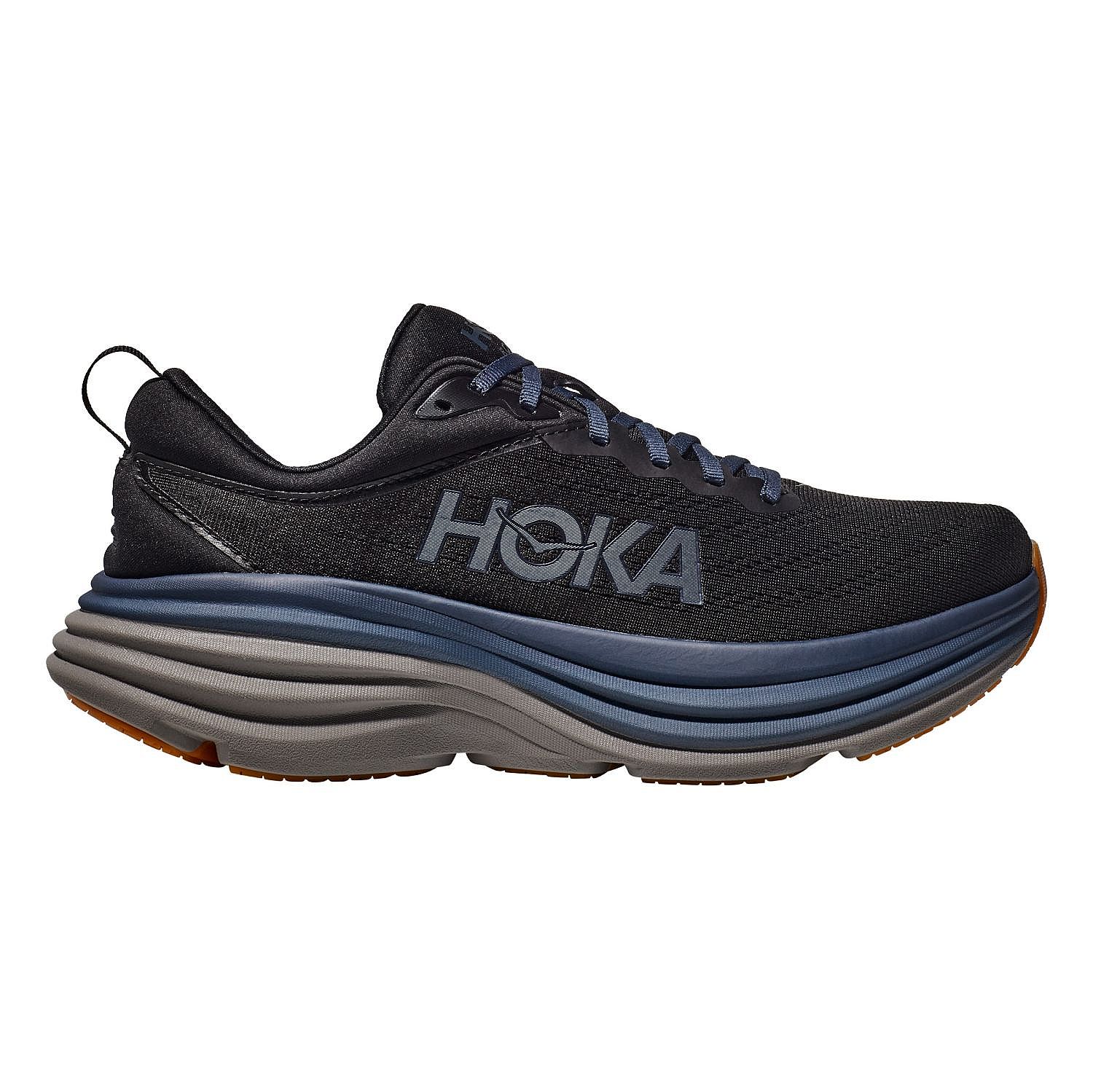 100675-Hoka-Bondi-8-hardloopschoenen-zwartblauw-heren-afbeelding-1
