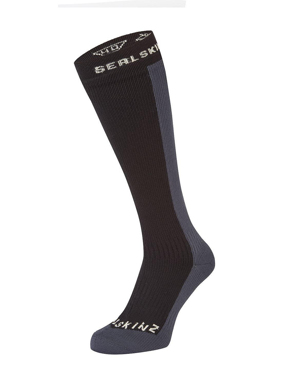 103999-Sealskinz-Worstead-Cold-weather-knee-fietssok-black-unisex-afbeelding-2