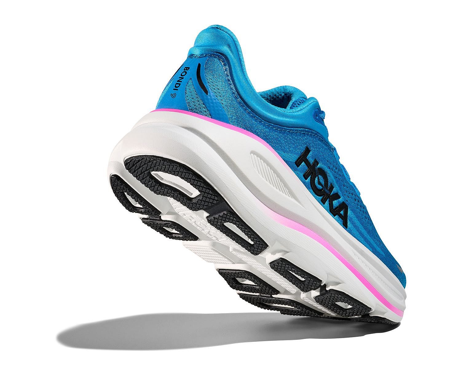 116878-Hoka-Bondi-9-hardloopschoenen-Skyward-BlueNeon-Fushia-dames-afbeelding-2