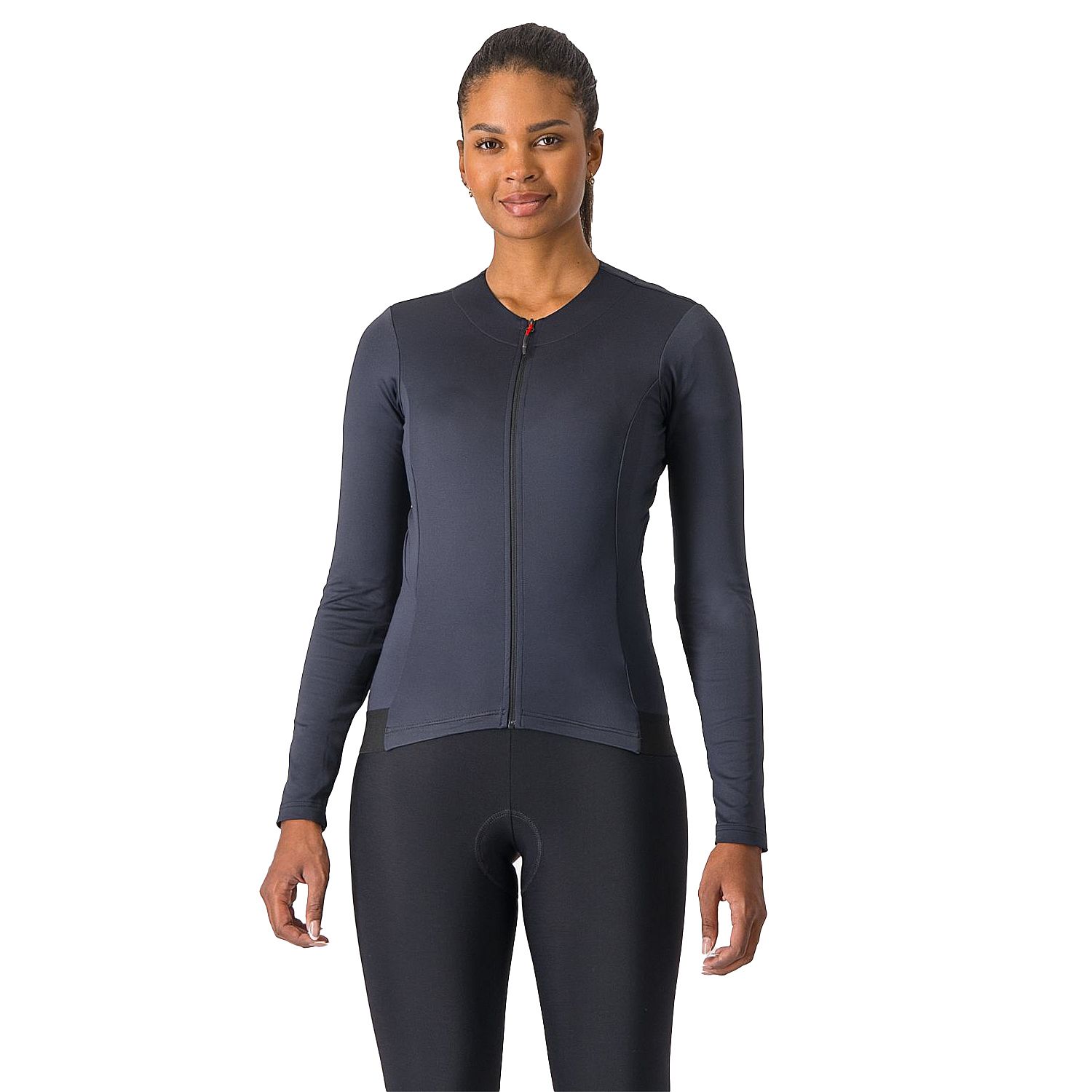 4523545-085-Castelli-Fly-Jersey-lange-mouw-light-black-dames-afbeelding-1