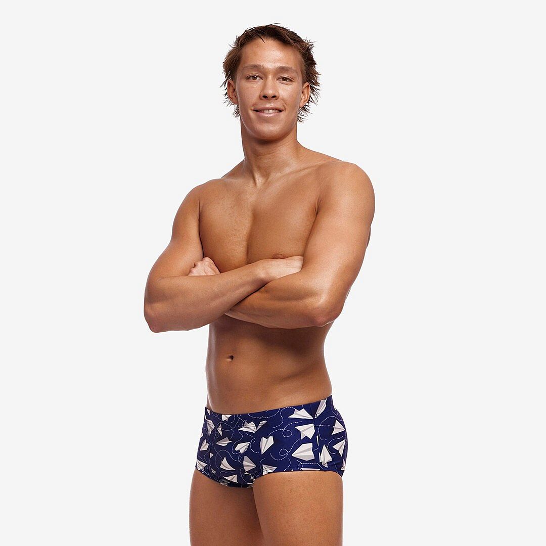 105038-Funky-Trunks-Paper-Plain-Classic-Trunk-zwembroek-heren-afbeelding-2