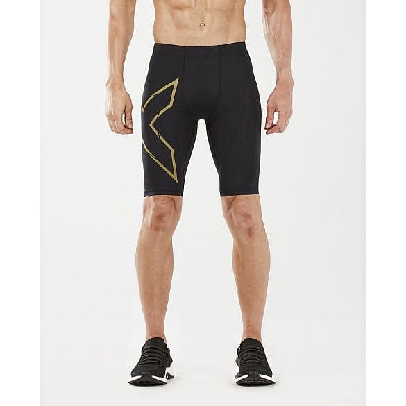 63637-2XU-Light-Speed-Compression-Shorts-BlackGold-Reflective-Heren-afbeelding-2