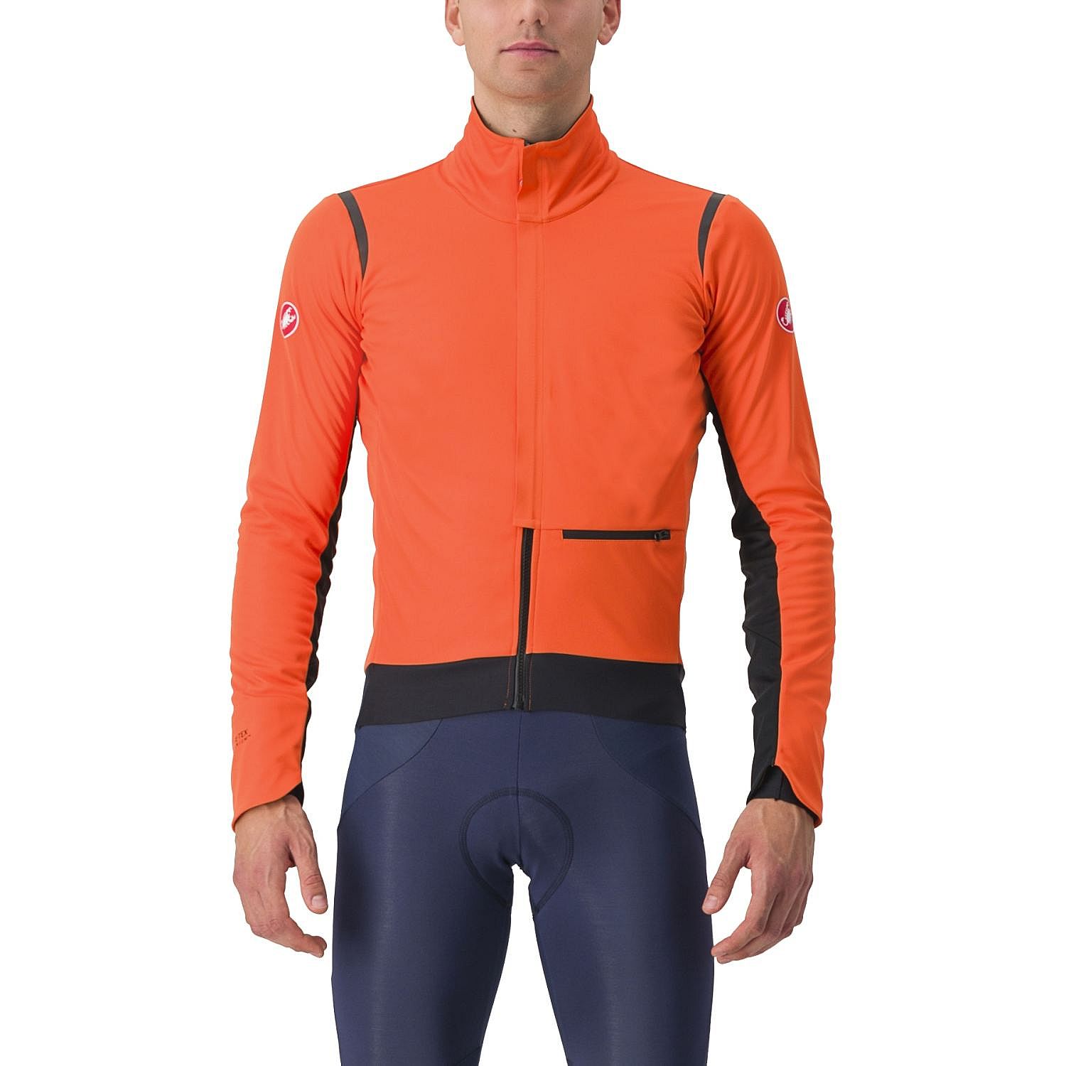 91124-Castelli-Alpha-Doppio-RoS-lange-mouw-fietsjack-oranje-heren-afbeelding-1