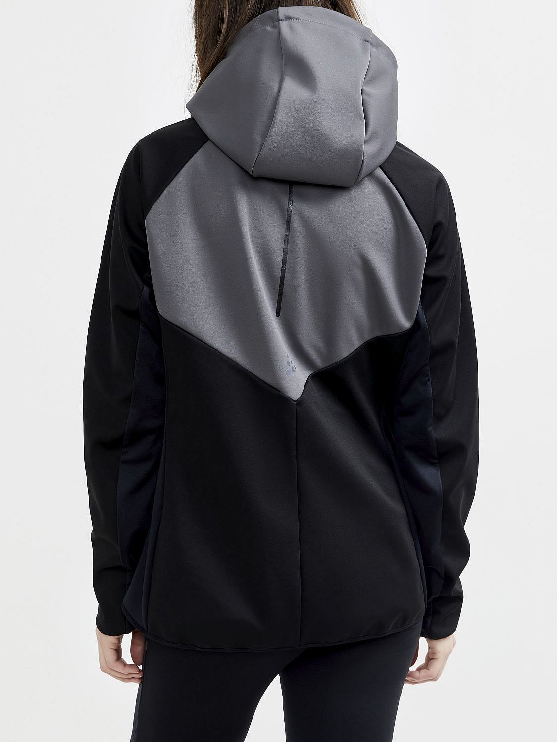 81039-Craft-Glide-hood-jack-zwart-dames-afbeelding-3