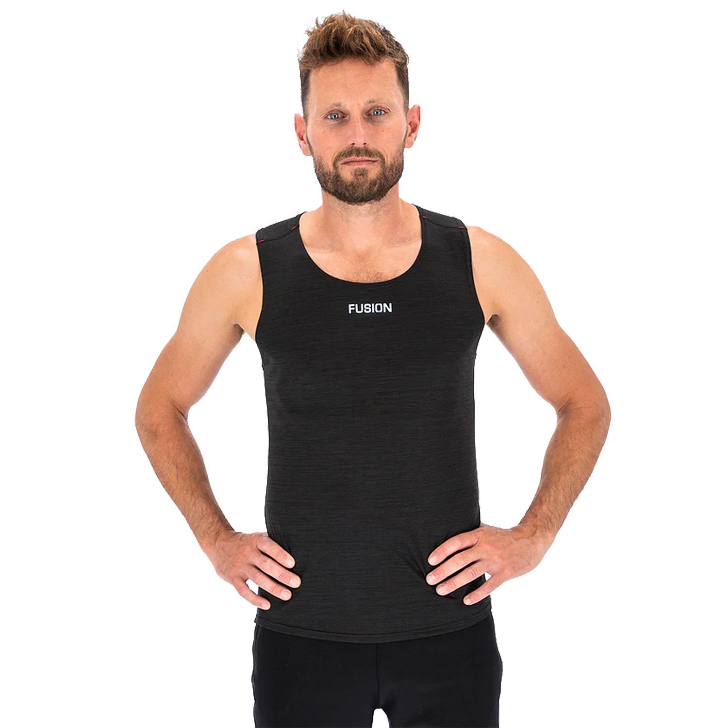 88809-Fusion-C3-Singlet-zwart-heren-afbeelding-1