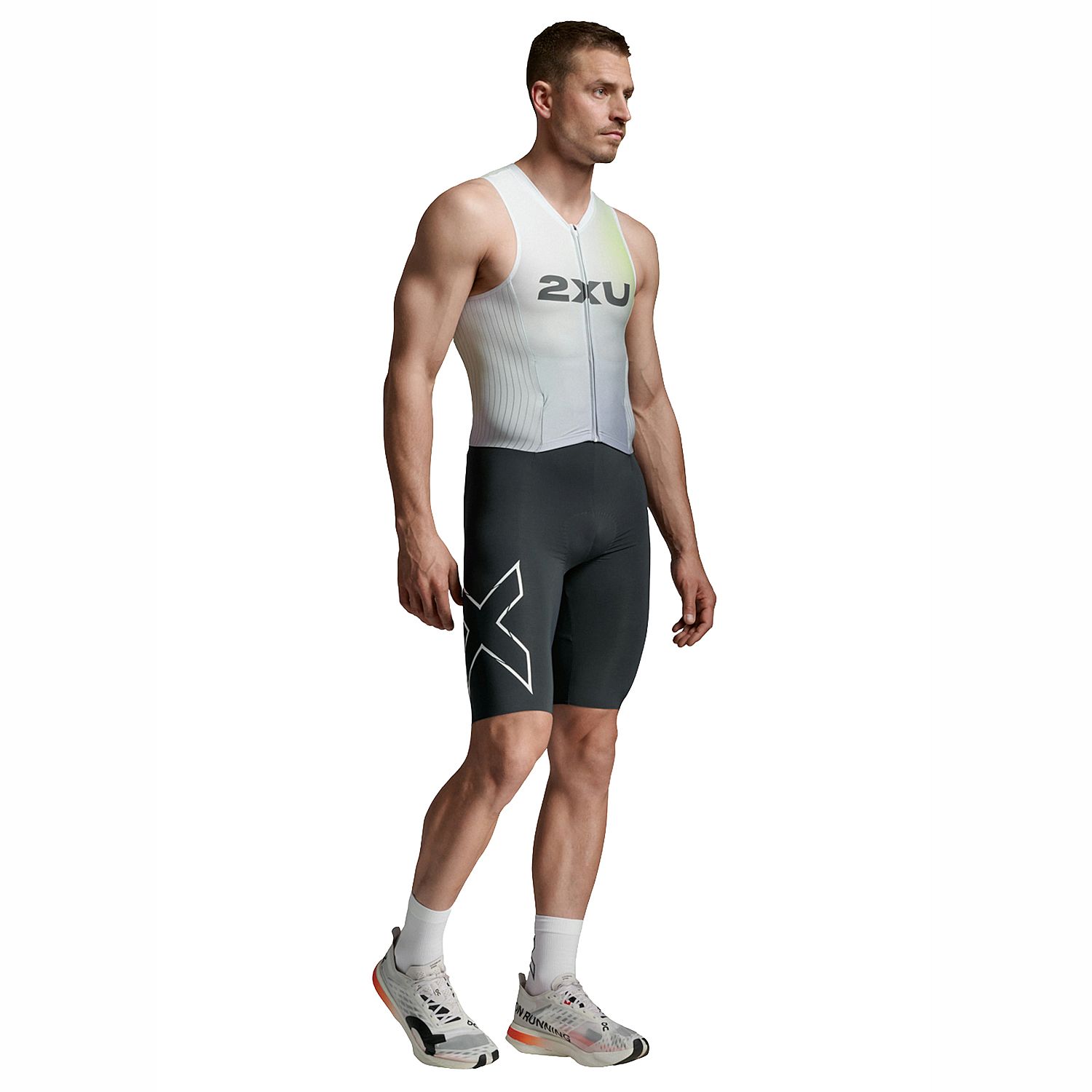 141865-2XU-Light-speed-react-trisuit-korte-mouw-Cool-MatchaIndia-Ink-heren-afbeelding-2