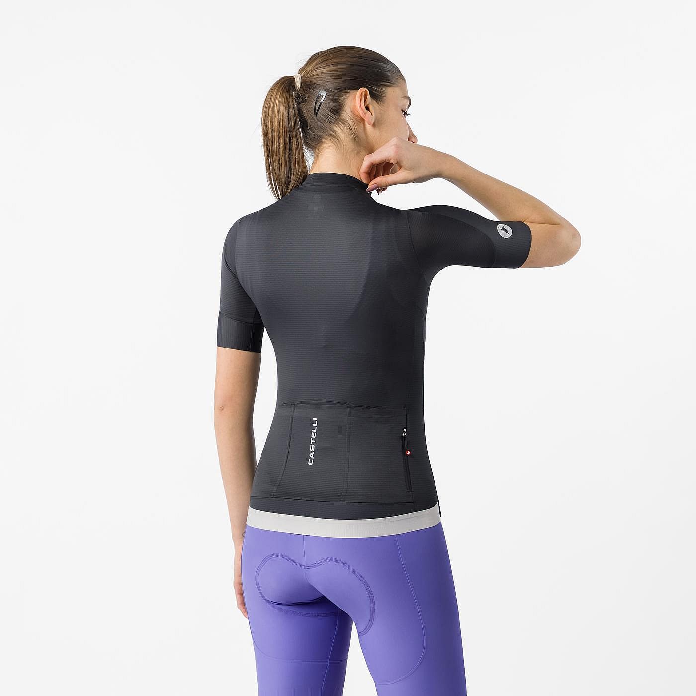 141078-Castelli-espresso--2-w-jersey-black-dames-afbeelding-2