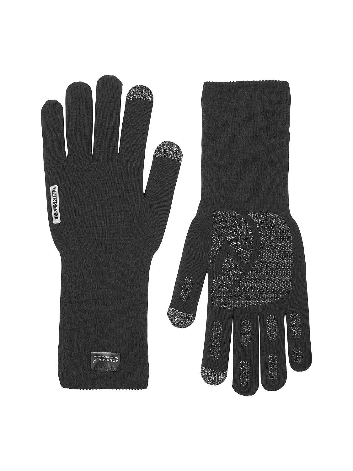 104655-SealSkinz-Skeyton-waterproof-all-weather-ultra-grip-knitted-fietshandschoen-black-unisex-afbeelding-1