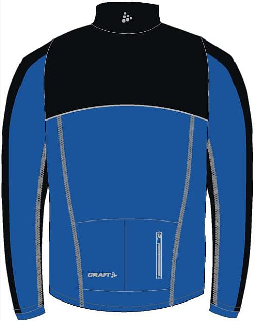 55752-Craft-Thermo-Schaatsjack-windstopper-flatlock-zwartblauw-unisex-afbeelding-2