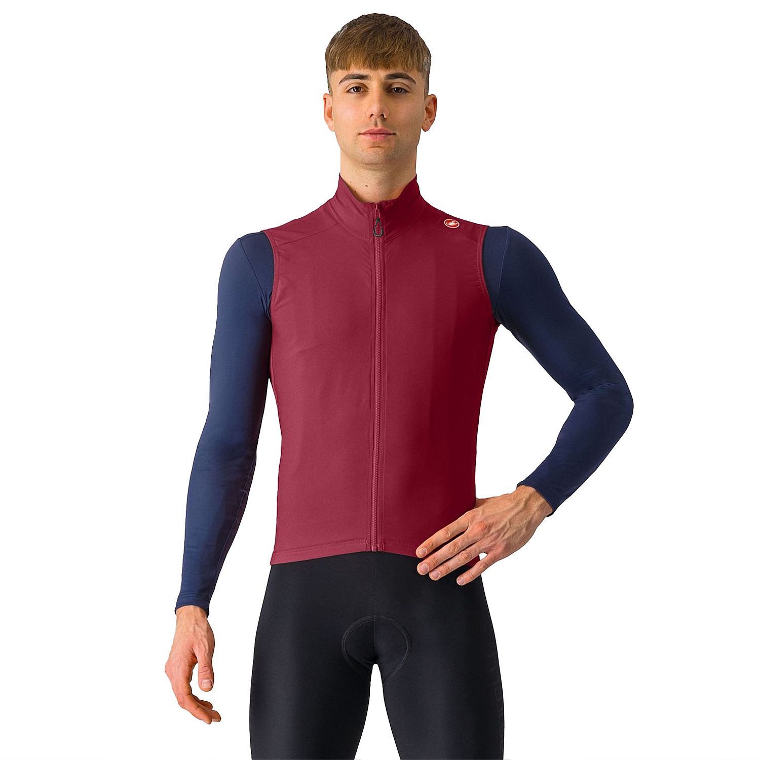 103587-Castelli-Espresso-vest-mouwloos-deep-bordeaux-heren-afbeelding-1