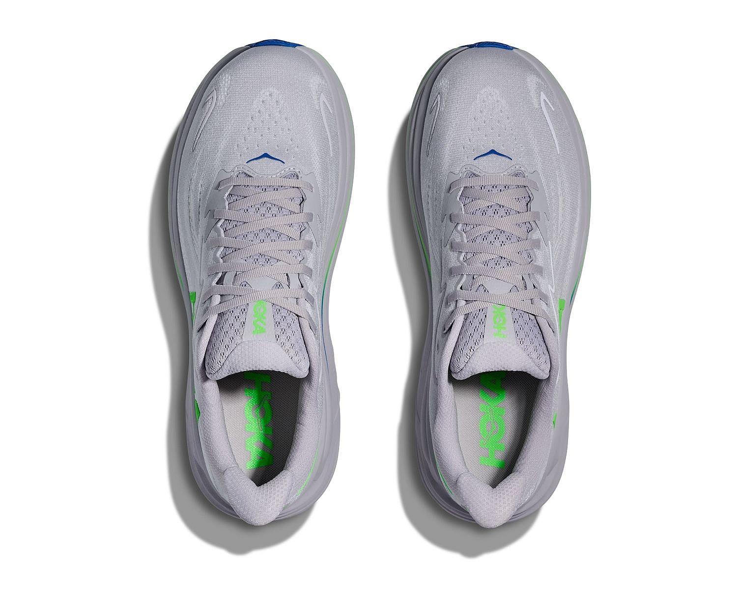 122365-Hoka-Clifton-10-hardloopschoenen-Ash-GreyNeon-Green-heren-afbeelding-2
